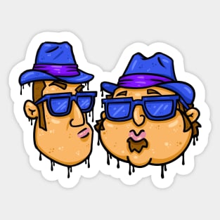 Blues Musicians Sticker